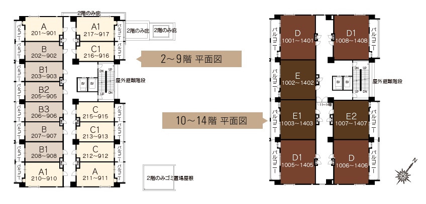 GRAN博多駅前間取り図