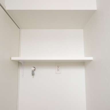 洗濯機上収納棚