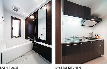 BATH ROOM&SYSTEM KITCHEN