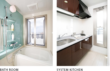 BATH ROOM&SYSTEM KITCHEN