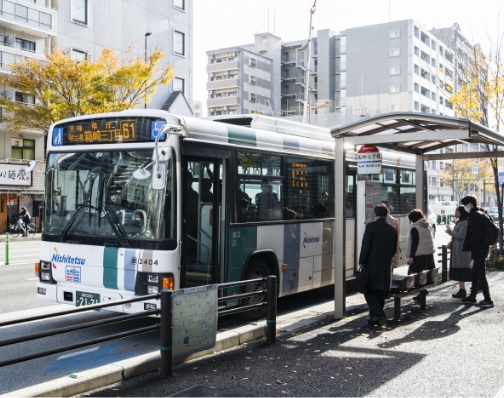 西鉄バス「高砂二丁目」停 