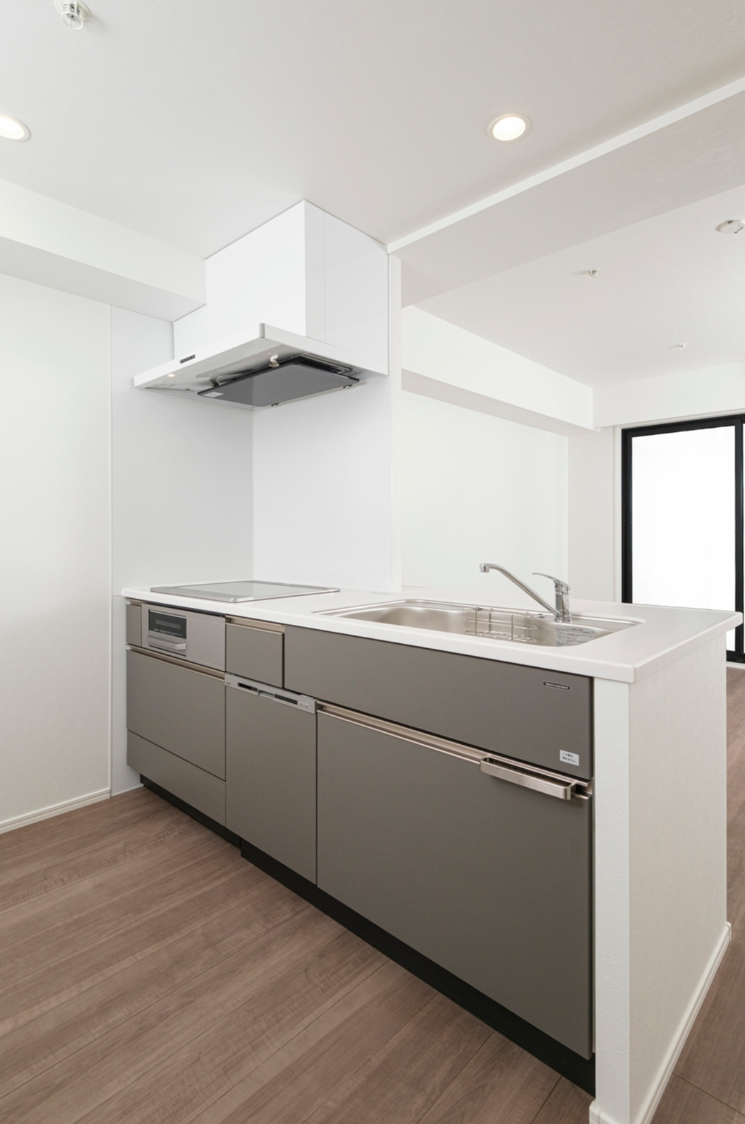 機能的で使いやすい、キッチンスペース。
