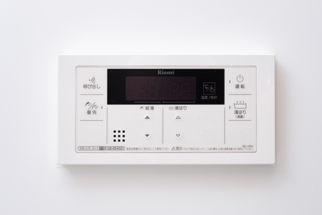 自動お湯張り機能付給湯リモコン