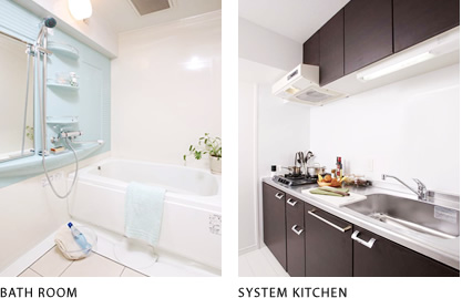 BATH ROOM&SYSTEM KITCHEN